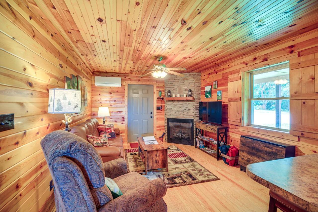 فيلا Spartaفي Blue Ridge Mountain Cabin With Views And Hot Tub المظهر الخارجي الصورة